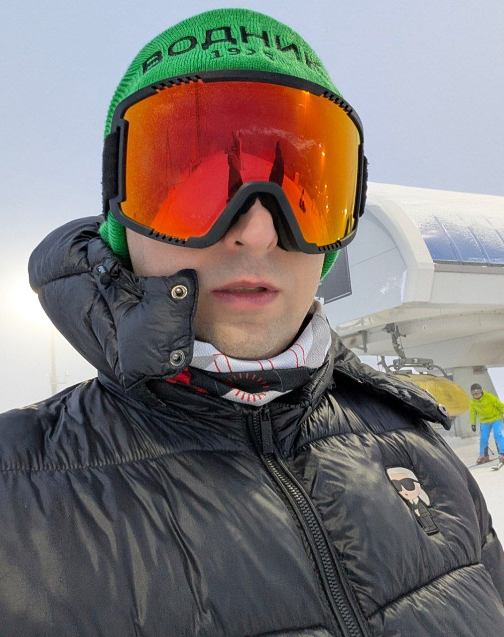 8 лет не вставал на лыжи