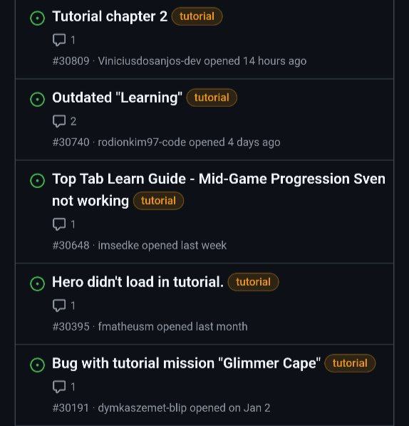 Valve продолжают активно заниматься обновлением руководств в доте как в самой игре, так и на багтрек...